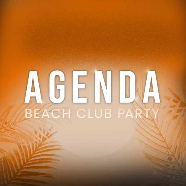 Agenda Beach Club Party Malia Logo