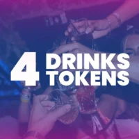 4 drink tokens Malta