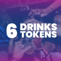 6 drink tokens Zante