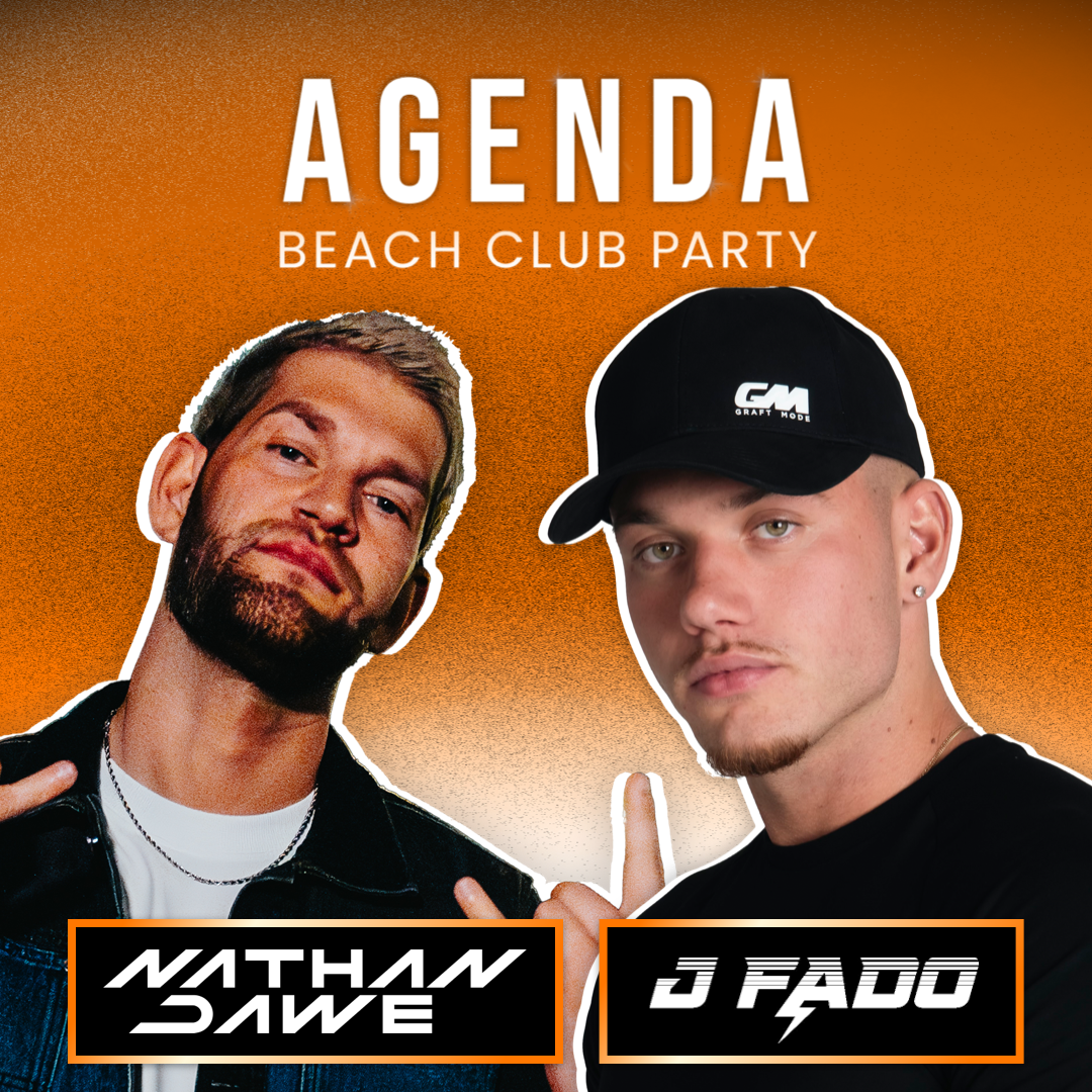 Nathan Dawe + J Fado Agenda Beach Club Party