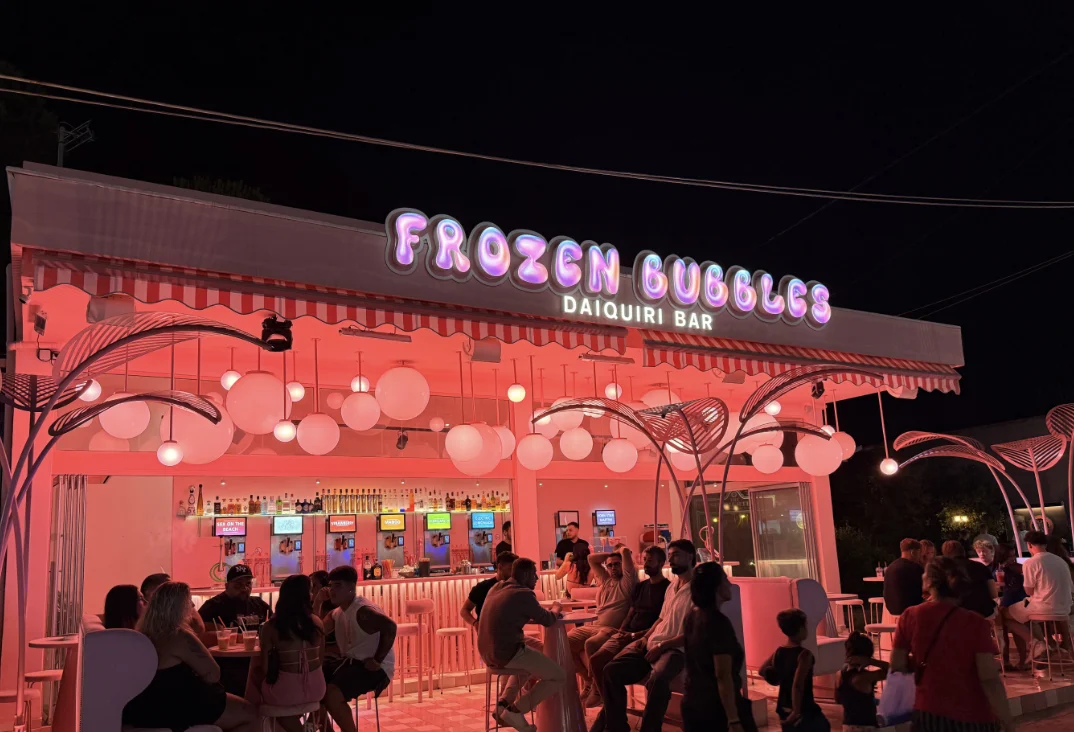 Frozen Bubbles Bar Zante