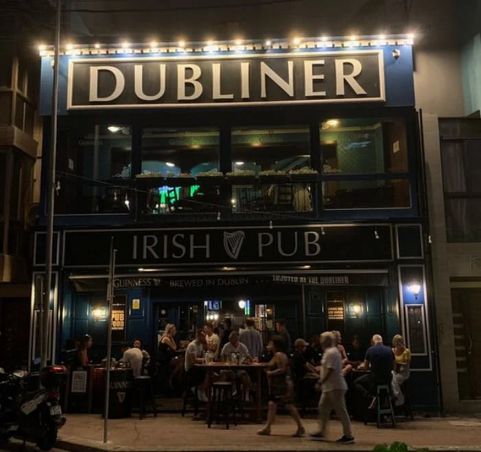 The Dubliner, Irish Pub, Spinola Bay, St Julians, Malta