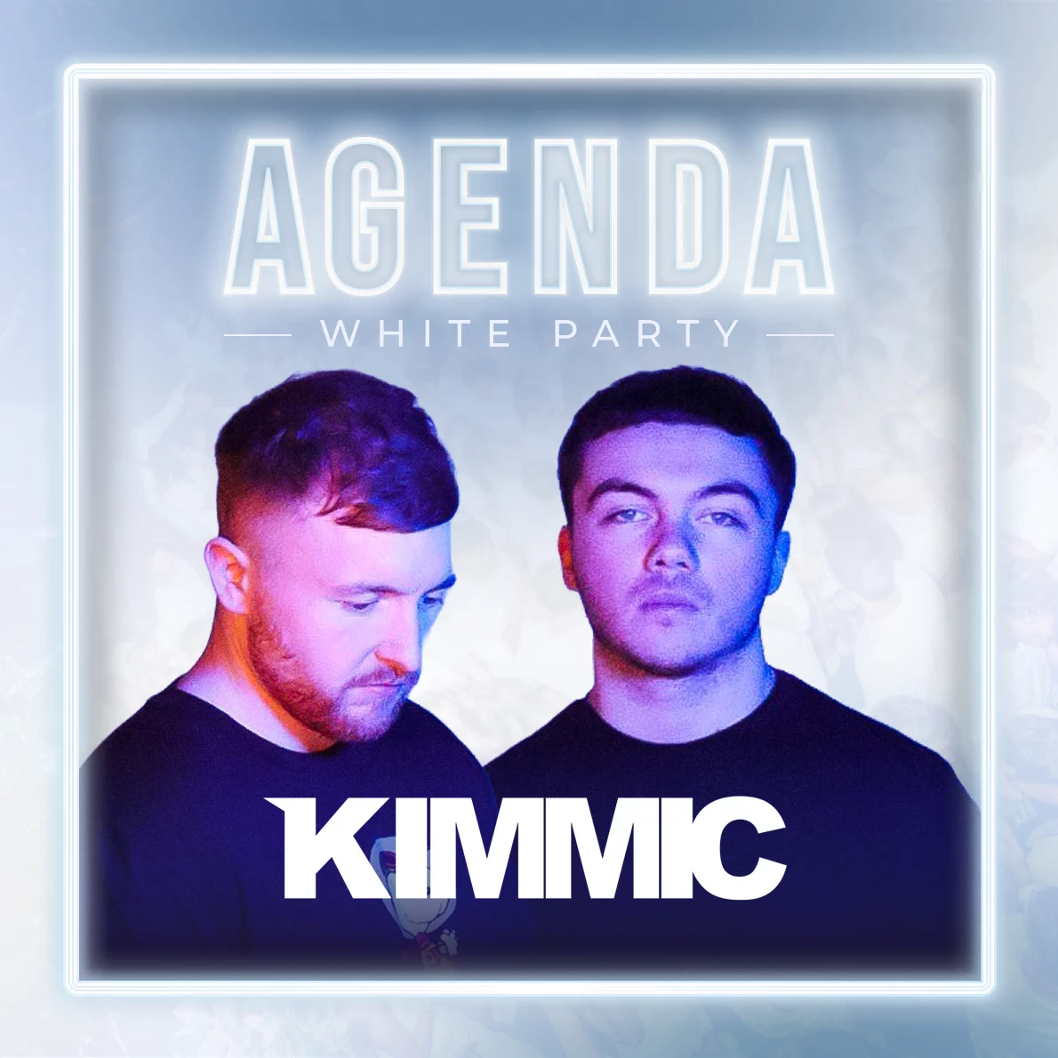 Agenda white party KIMMIC artist Kavos