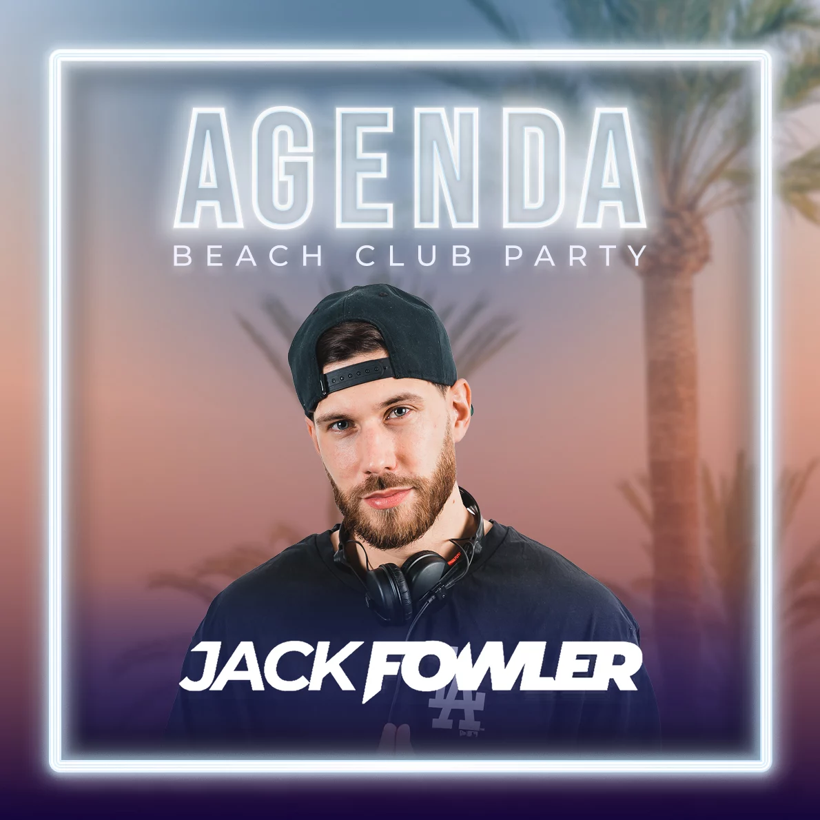 Jack Fowler Artist Agenda Beach Club Party Magaluf