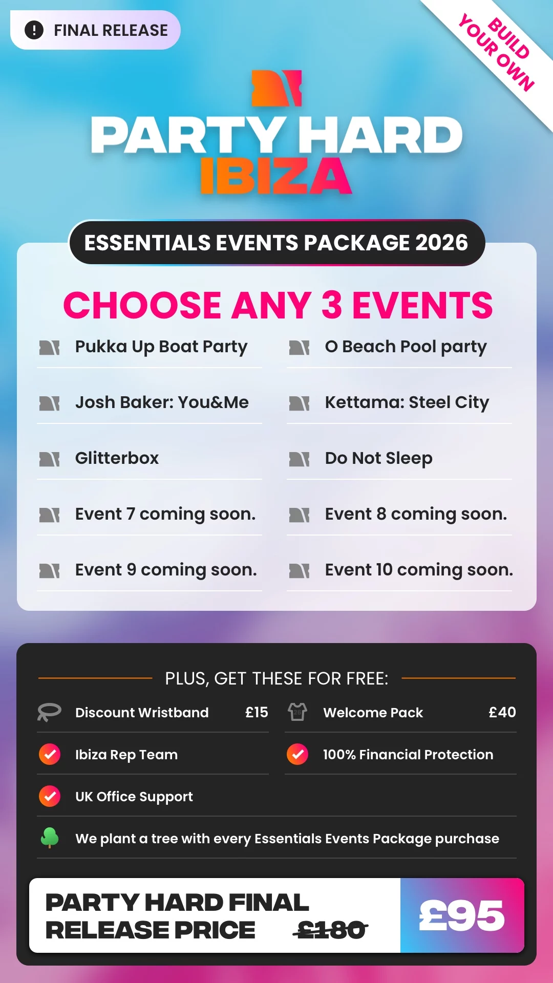Ibiza Essentials Events Package Final Release