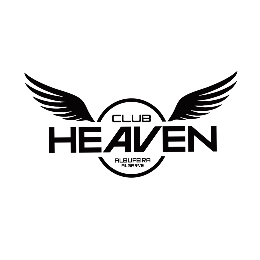 Club Heaven logo banner in Albufeira, Algarve