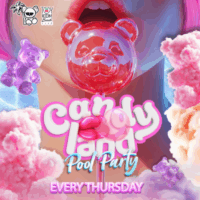 TOY ROOM POOL PARTY CANDY LAND