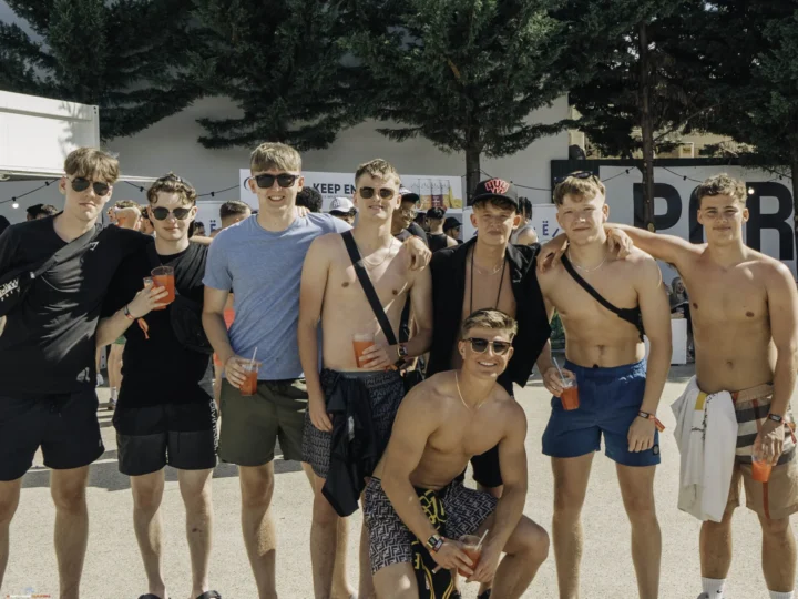 lads holiday pool party albufeira