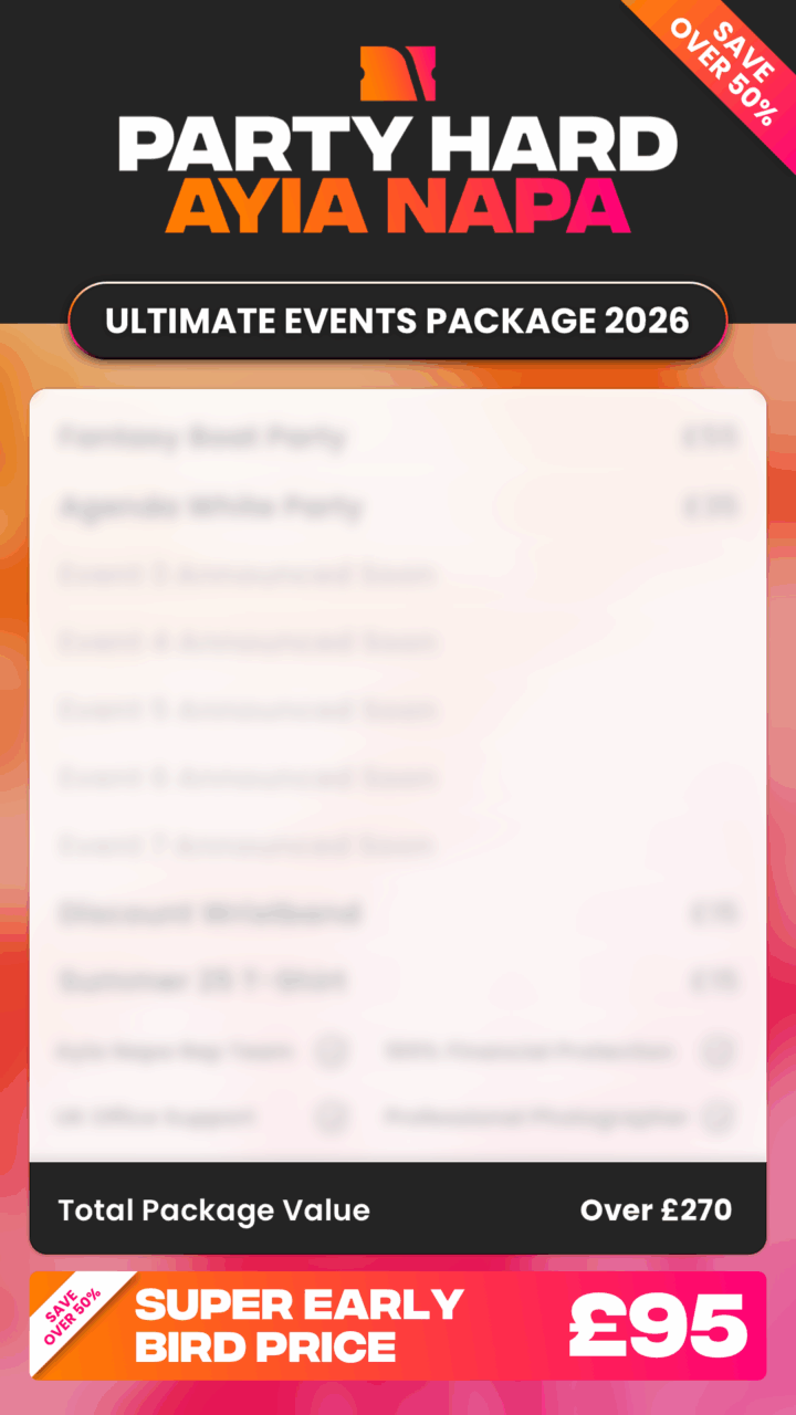 Ayia Napa Super Early Bird Package Summer 2026