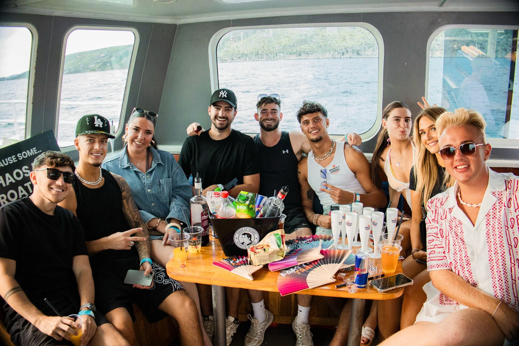 Out to sea Croatia Boat Party