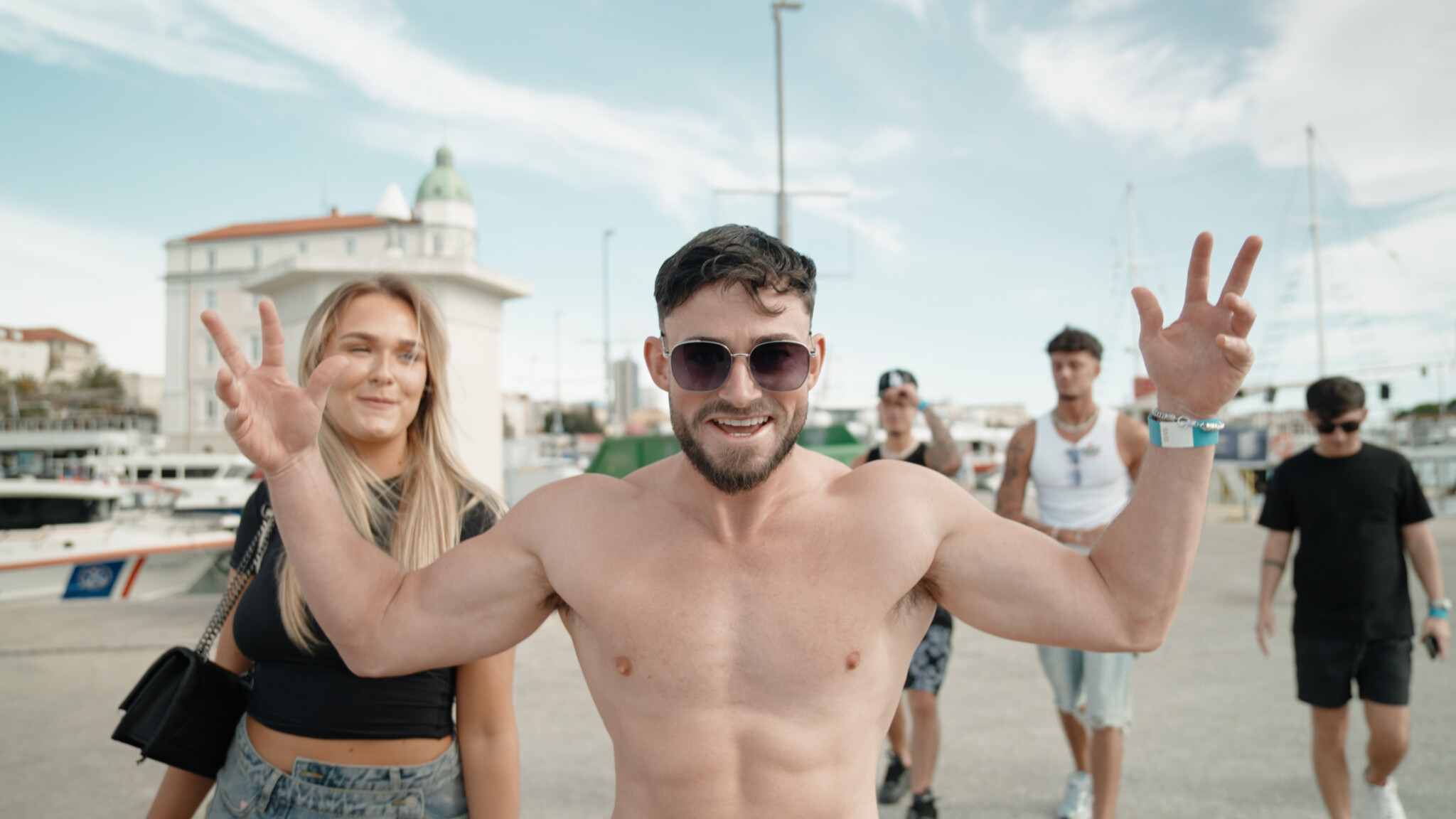 Out to sea Croatia Boat Party