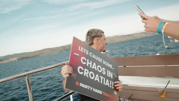 Out to sea Croatia Boat Party