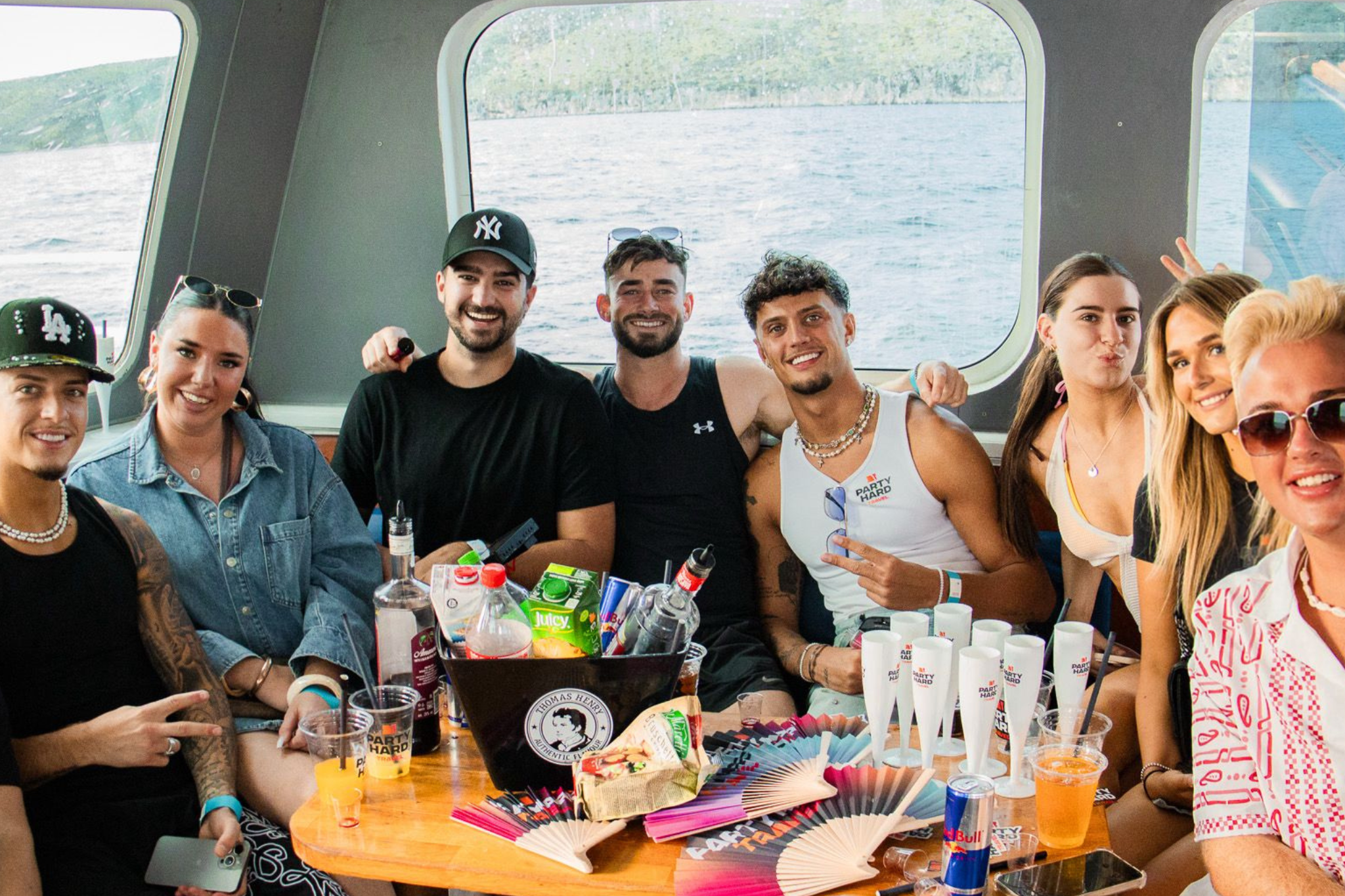 Out to sea Croatia Boat Party