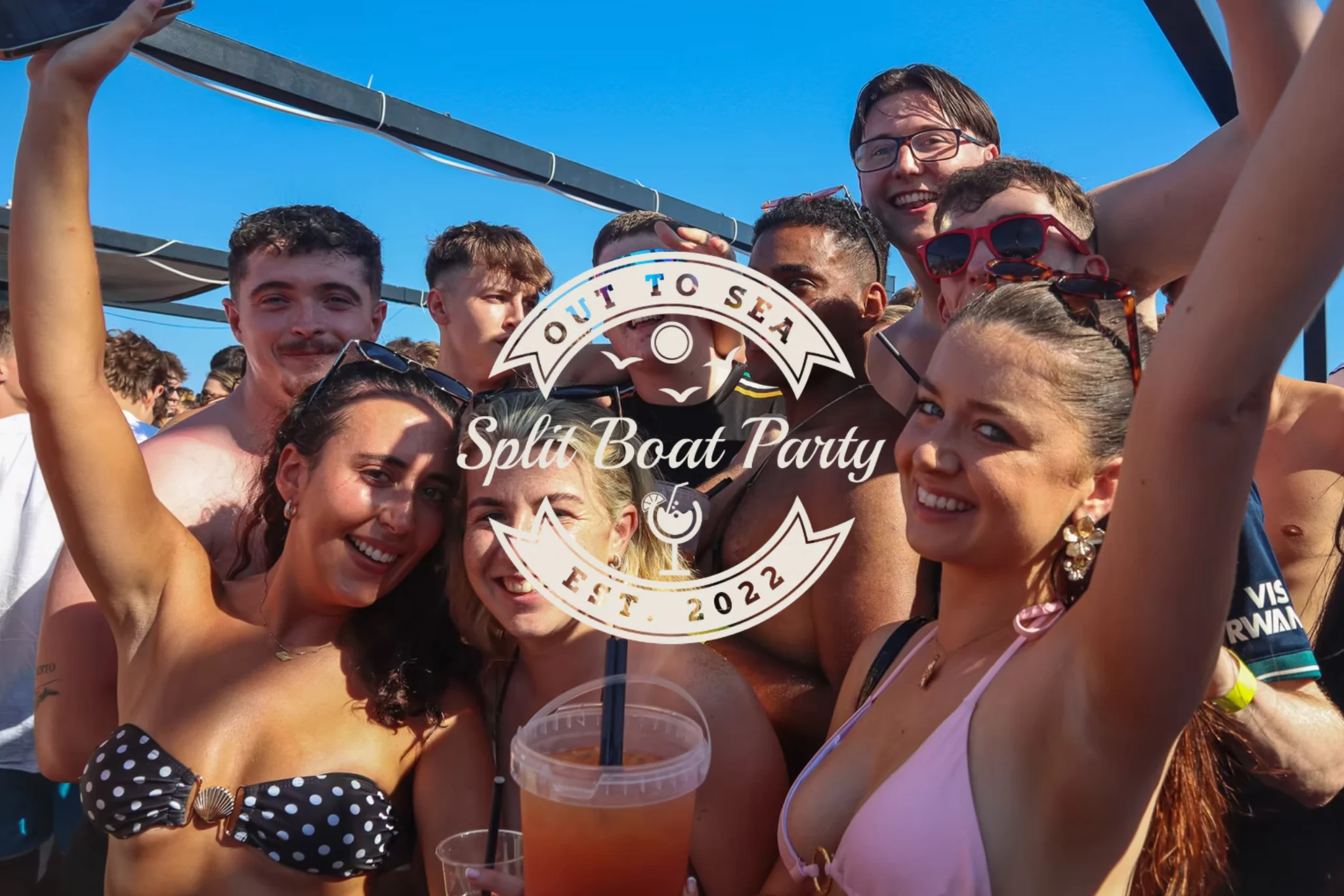 Out to sea boat party Croatia