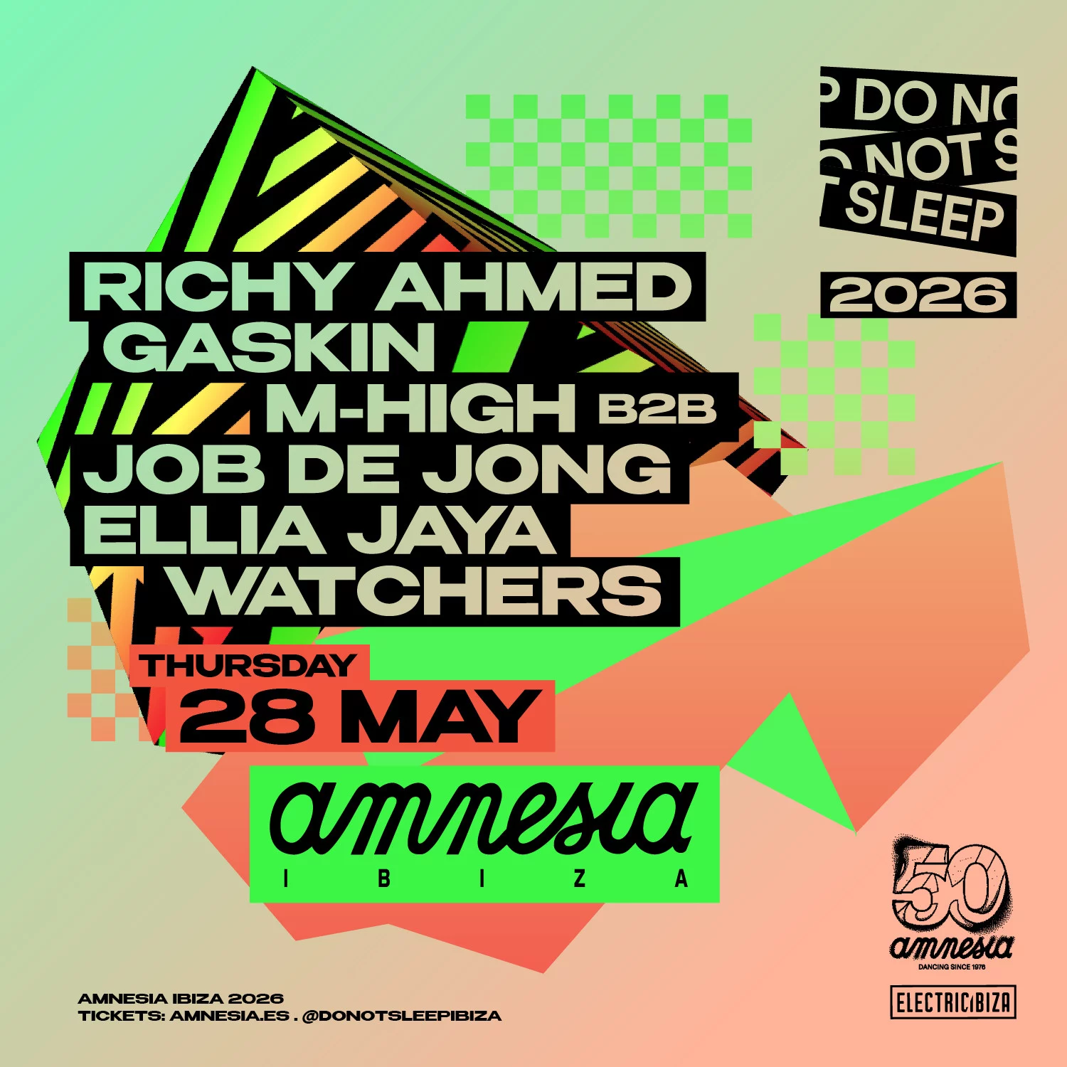 Do Not Sleep Amnesia Ibiza