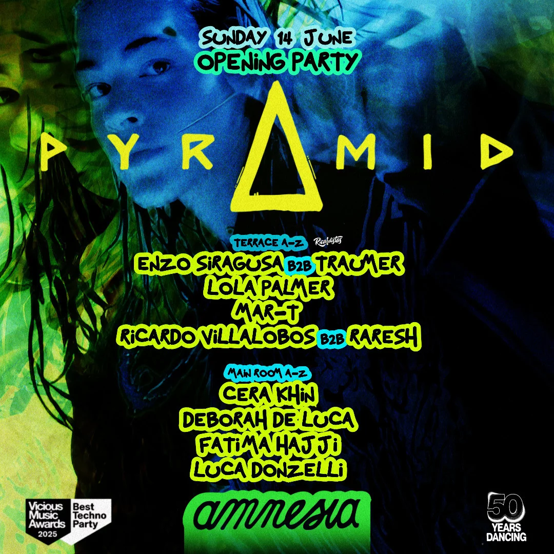 Pyramid Ibiza Amnesia Event