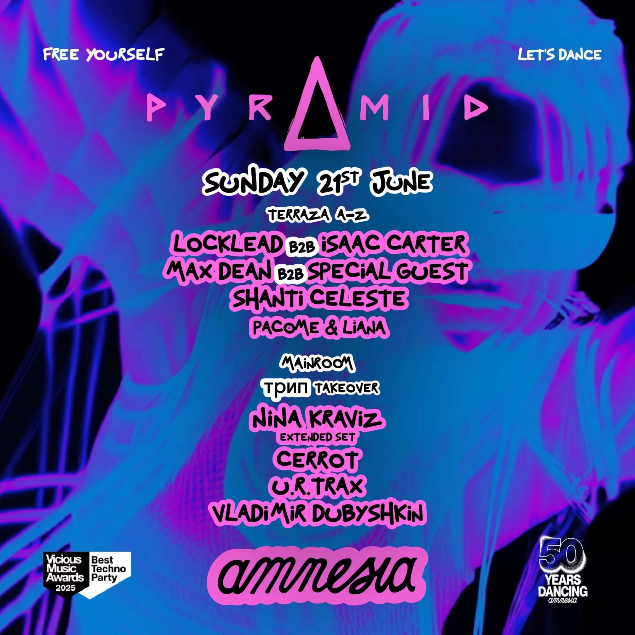 Pyramid Ibiza Amnesia Event